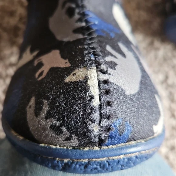GUC Bogs Neoprene Waterproof Winter Snow Boots Baby Polar Bear Print Blue Size 7 - Picture 8 of 12